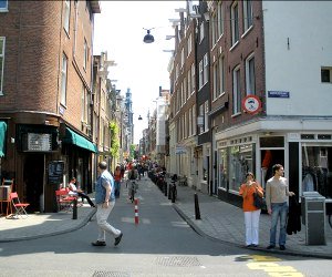 tour of Jordaan district in Amsterdam