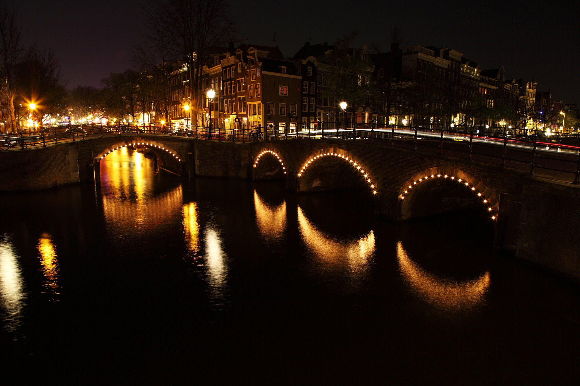 Amsterdam Light Festival Night