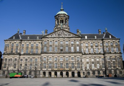 dam square amsterdam, royal palace