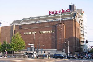 Heineken Beer Brewery in Amsterdam