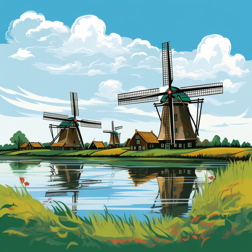 Dutch Windmills