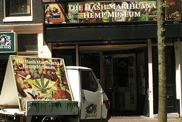 Hash, Hemp and Marijuana Museum in Amsterdam