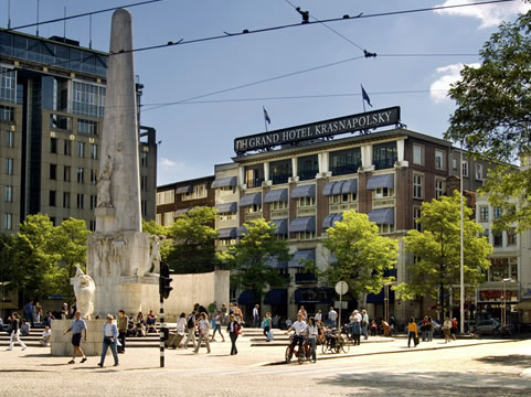 dam square amsterdam, krasnapolsk