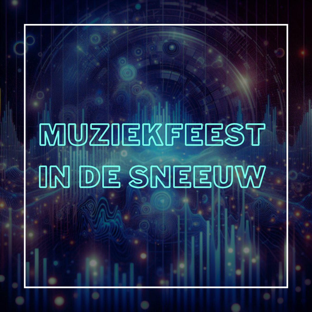 Muziekfeest in de sneeuw Festival in Amsterdam