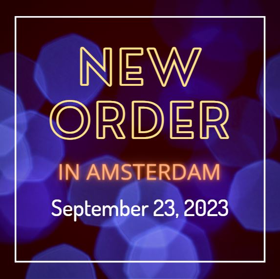 New Order Concert in Amsterdam