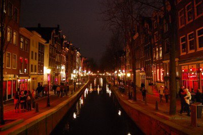 Red light district, amsterdam to go