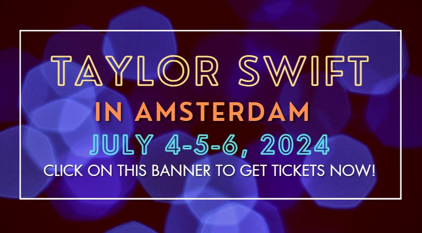 Taylor Swift Concert Tour 2024 in Amsterdam