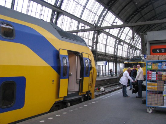 trains in Amsterdam
